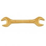 NISU Double End Open Wrench, Size 8 x 9mm