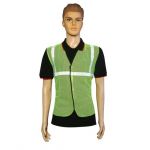 Generic Safety AID Reflective Safety Jacket, Size 2inch, Net, Color Green