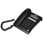 Beetel M-59 Landline Corded Telephone, Color Black