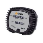 Groz OM-10/1-2/BSP Mechanical Oil Meter, Output 30l/minute, Pressure 1000PSI