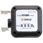 Groz FM-10/0-1/BSP Mechanical Nutating Disc Fuel Meter, Output 120l/minute