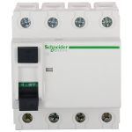 Schneider Earth Leakage Circuit Breaker(ELCB), Current Rating 63A, No. of Poles 4