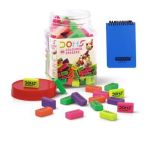 Doms Coloured Eraser(Pack of 10)