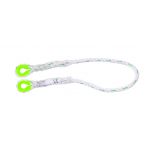 Abrigo AB-253 Polyester Webbing Lanyayd With Energy Absorber With 1 Karabiner & Double Scaffolding Hook, Length 44mm