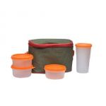 ME Swastik Lunch Box, Number of Containers 4, Container Material Plastic