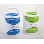 ME Swastik ME-16B Handle Lunch Box, Number of Containers 2, Container Material Plastic