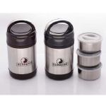 ME Swastik ME-29 Lunch Box, Number of Containers 3, Container Material Stainless Steel