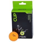 Stiga Cup Table Tennis Ball, Color Orange