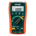 Extech EX365 True RMS Industrial Multimeter, Voltage 0.1mV to 1000V
