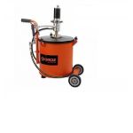 Groz Portable Grease Pump With 30 kg Grease Bucket