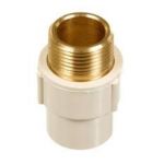 Astral CPVC Pro ASTM D2846 Reducing Brass Thread MTA Male Adaptor, Size 20 x 15mm