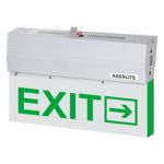 MOP EXLEDGR Exit Emergency Light, Color Green