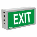 MOP EXDCRGR Exit Emergency Light, Color Green