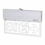 MOP EXLZR03D Exit Emergency Light, Color White