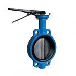 Unik Cast Iron Butterfly Valve with SS Disc, Size 125mm