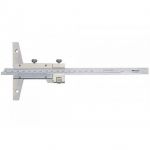 Mitutoyo 527-123 Depth Vernier Caliper, Type Without fine, Size 0-300mm