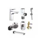 Parryware G3416A1 Amber 2-In-1 Wall Mixer, Material Stainless Steel, Hole Diameter 1.3cm