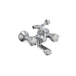 Parryware G3019A1 Pebble Wall Mounted Sink Mixer, Color Silver
