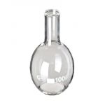 Glassco 235.202.01 Narrow Neck Flat Bottom Flask, Capacity 50ml