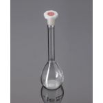 Glassco QR.130.220.06A Amber Volumetric Flask, Neck Size 14/23mm