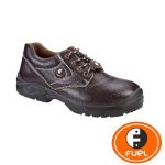 Fuel 639-0301 Marshal Low Cut Laced Up Steel Toe Safety Shoes, Color Brown