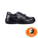 Fuel 630-8308 Mortar Low Cut Laced Up Steel Toe Safety Shoes, Color Black