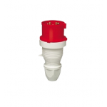 Hensel 219406 Plug Watertight, Current Rating 16A, No. of Pole 3P + E