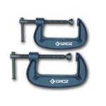 Groz GCL/13D/200 G Clamp - SG Iron, Capacity 200mm, Throat Depth 80mm