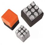 Groz NP/2 Steel Stamp - Numbers, Size 2mm