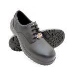 Oswal Safety Shoes, Color Black