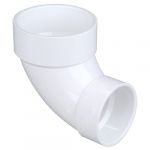 Generic Thermoplastic Bend Pipe, Standard DIN 8063, Angle 90deg, End Connection Plain (310455040000)