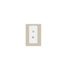 Anchor Roma 20530 2 Pin Round Socket with Safety Sutter, Current Rating 6A