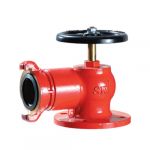 M-Tech F-SSHV-01 Stainless Steel Fire Hydrant Valve, Nominal Size 63mm, Angle Right, NB Inlet 63mm