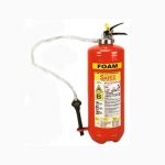 Safex Mechanical Foam Cartridge and Stored Pressure Type Fire Extinguisher, Capacity 9 l, Range of Jet 6m, Fire Rating 4A, 233B