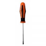 Groz SCDR/H/FL3/75 Slotted Tip Hex Shank Screwdriver, Size 3 x 75mm, Material S2 Steel, Hardened 58 - 62HRC