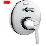 Hindware F220036 Single Lever High Flow Divertor With Wall Flange And Knob, Finsih Chrome