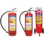 Firecon Water CO2 Squeeze Grip Cartridge Operated Type Fire Extinguisher, Capacity 9l