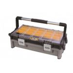 JCB 22025053 2 Tray Cantilever Organizer Tool Box, Size 572 x 307 x 167mm