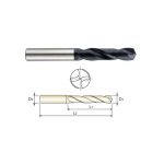 YG-1 DH404185 Carbide Dream Drill (Stub), Drill Dia 18.5mm, Flute Length 64mm, Overall Length 127mm