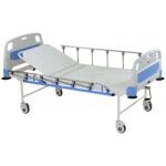 MES-044S Mechanical Semi Fowler Bed, With Caster & Side Rails