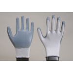 Safewell NTR 601 Nitrile Coated Glove, Size Medium, Color Grey