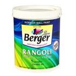 Berger 457 Rangoli Water Based Lustre Paint, Capacity 10l, Color White