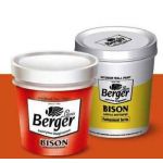 Berger 006 Bison Acrylic Distemper, Capacity 20l, Color New Ivory