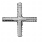Super Hose Cross, Size 1/4inch, Material Brass