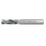 Swiss Tech SWT1252212A Heavy Duty Cobalt Stub Drill, Point Angle 135deg, Helix Angle Normal, Diameter 1.20mm