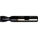 Swiss Tech SWT1630132L Weldon Short 2FL Slot Drill-TiCN, Diameter 2.50mm, Flute Length 5.0mm, Overall Length 49.0mm