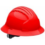 3M H-404P Pinlock Hard Hat, Color Red