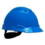 3M H-405P Pinlock Hard Hat, Color Blue
