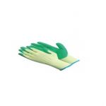 Samarth Latex Coated Hand Gloves, Color Green