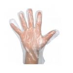 Samarth Disposable Plastic Hand Gloves, Color White